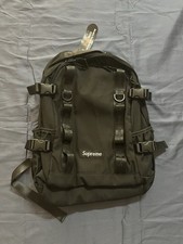 Supreme Black Backpack SS20 Brand New Fast Shipping
