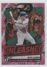 2021 Panini Donruss Unleashed Pink Fireworks Pete Alonso #UNL7 0bt4