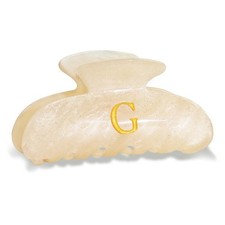 Acrylic Letter Hair Clips for Women - Monogram Hair Claw Alphabet Large Hair ...