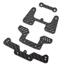 Carbon Fiber Front Rear Shock Tower Set for Kyosho Optima Mid