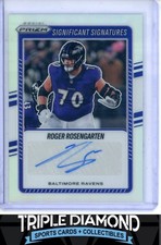 2025 Panini Prizm Roger Rosengarten Significant Signatures Auto Silver AA108