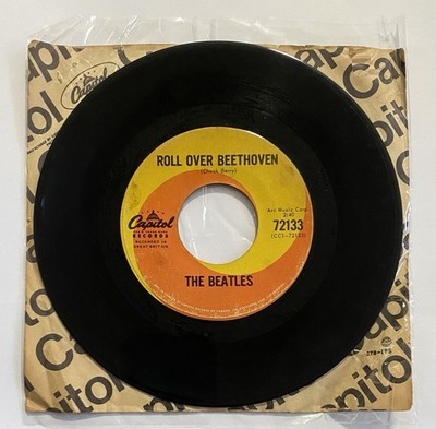 The Beatles Roll Over Beethoven/Please Mister Postman 7'' Vinyl Play Tested