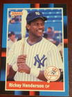 1988 Donruss #277 Rickey Henderson OF New York Yankees    ***40% off 2+