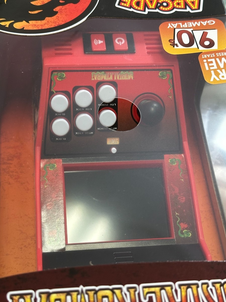 MIDWAY CLASSIC ARCADE ~ MORTAL KOMBAT Handheld Mini Retro Game