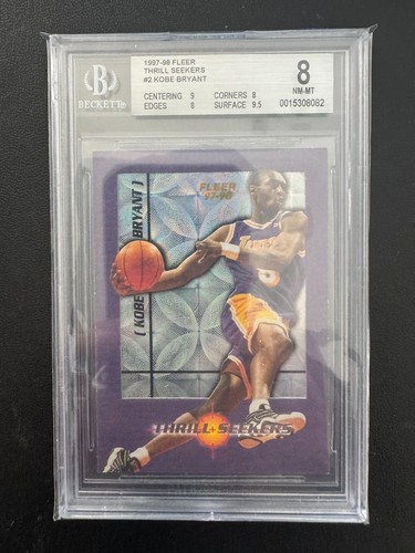 Kobe Bryant #2 1997 Fleer Thrill Seekers card