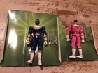 Vintage 1996 Bandai Power Rangers Zeo Pink and blue Ranger Action Figure