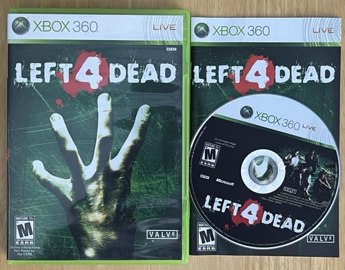 New ListingLeft 4 Dead Microsoft Xbox 360 2008 Complete in Box! Cleaned, Tested & Working!