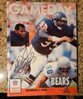 RICHARD DENT - MVP-HOF-Autographed Chicago Bears Football Program - NFL