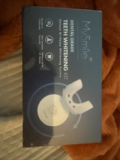 MySmile Teeth Whitening Gel Kit Whitener LED Light Tray Dental Grade SEALED BOX