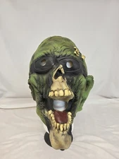Vintage 1997 The Paper Magic Group Inc. Zombie Rubber Halloween Mask