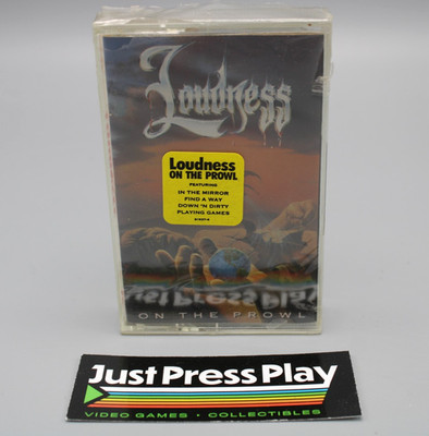Loudness   On The Prowl Cassette Tape 1991 Atco Records Heavy Metal New Sealed