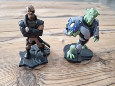 Disney Infinity Marvel - Green Goblin - Nick Fury
