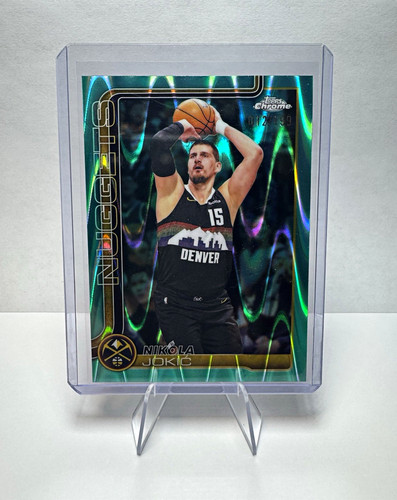 Topps Chrome Update 2025-26 Nikola Jokić #25 Raywave /199 Nuggets