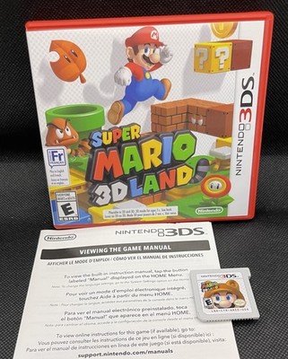 2011 Super Mario 3DS Land Nintendo 3DS CIB Complete with Manual