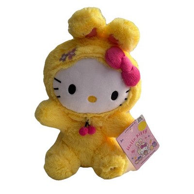 Sanrio Hello Kitty Animated Plush Chicken Dance Easter Yellow Bunny CVS TESTED