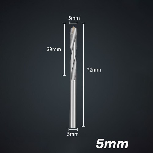 3mm-16mm Spiral Drill Bit Metal Stainless Steel VHM Drill Bit Tungsten Carbide - Picture 16 of 42