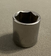 Craftsman USA 3/8 Drive 17mm 6pt Shallow Socket 43548 -G-