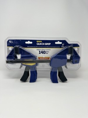 IRWIN QUICK-GRIP 6'' One-Handed Mini Bar Clamp 4 Pack #1964758