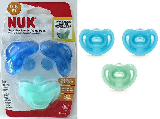 nuk sensitive orthodontic pacifiers