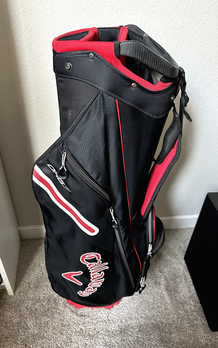 Callaway Org 7 Cart Bag Lightweight Golf Cart Bag Good Shape