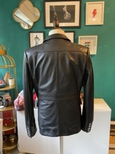 Balmain Leather Outer Shell Jackets for Men for Sale - Shop Balmain Leather Outer Shell Jackets for Men for Sale - Shop