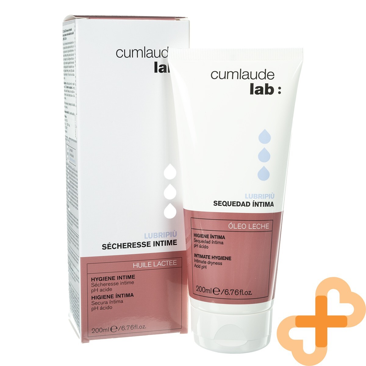 CUMLAUDE Intensely Moisturizing Cream-oil Cleanser Intimate Hygien 200 ml