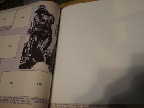 MASTERS OF THE UNIVERSE PANINI 1987 EMPTY STICKER ALBUM WITH ORIGINAL POSTER - Picture 5 of 9