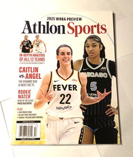 2025 Athlon Sports WNBA preview CAITLIN CLARK Angel Reese INDIANA FEVER! New !