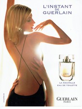 Publicité Advertising 108  2005   eau toilette  l'Instant par Guerlain