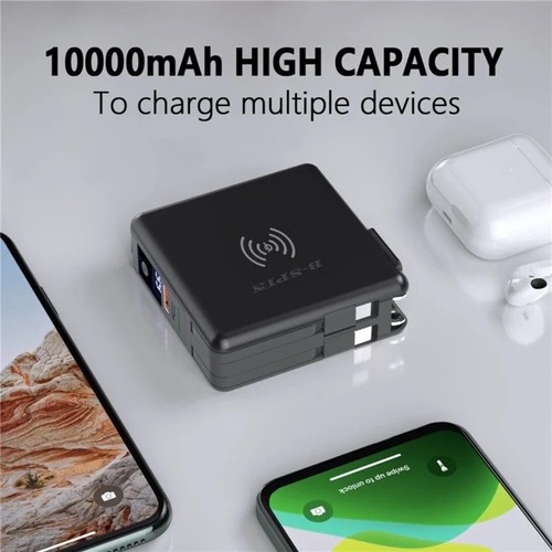 Universal 4 in 1 PD 20W Travel Adapter Charger 10000Mah Power Bank - 第 12/20 張圖片