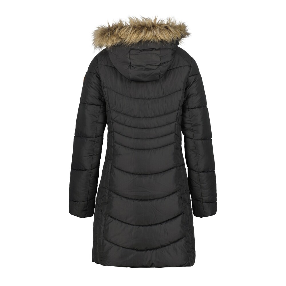 Icepeak PAIVA Schwarz 38 Damen Steppmantel Wintermantel UVP