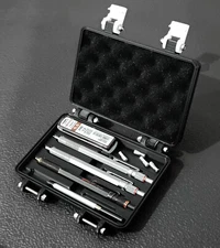 Case fo rOtring Mechanical Pencil & Pen Rugged Holder - Fits 500, 600, & 800
