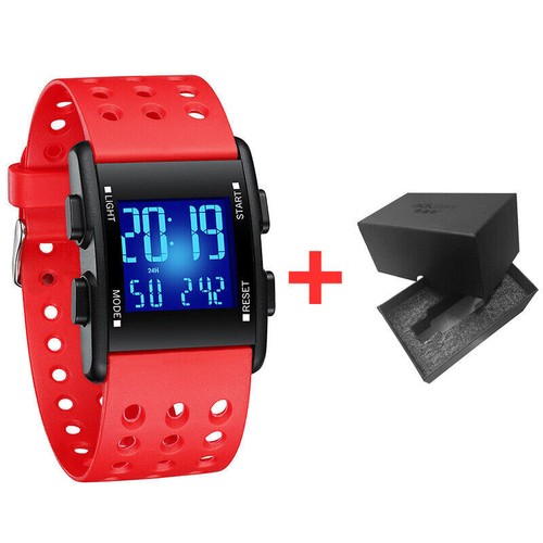 Reloj de pulsera digital LED para hombre militar táctico impermeable retroiluminación - Imagen 14 de 21
