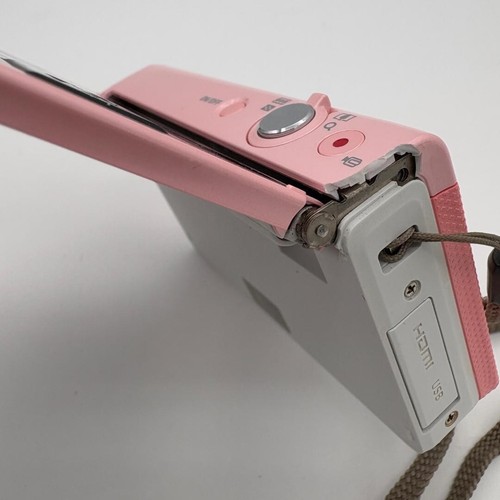 CASIO HIGH SPEED EXILIM EX-ZR70 Pink Digital Camera Selfie Tilt LCD USED - Picture 3 of 7