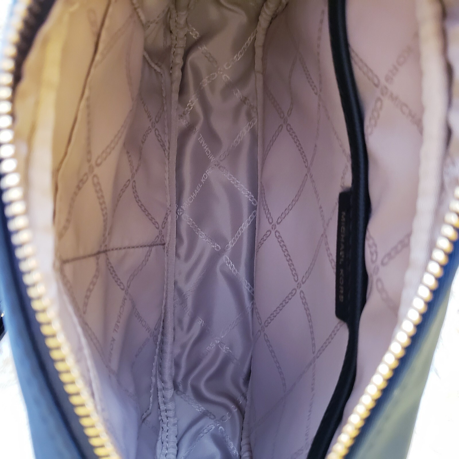 Michael Kors Jet Set Charm Women's Navy Blue Crossbody Bag Nylon Leather Trim thumbnail 18