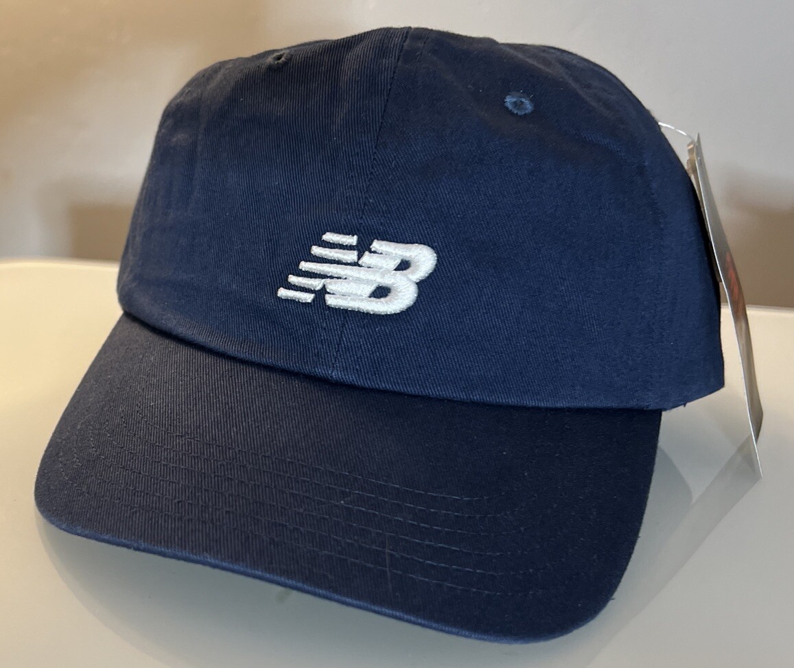 New Balance NB 6 Panel Adult One Size Blue Adjustable Classic Dad Hat Strapback