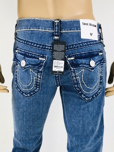 $ 329 Hergestellt in den USA Super Stich True Religion Herrenjeans 32 33 Ricky Super T blau - Bild 2 von 12