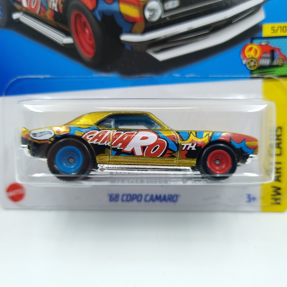 HOT WHEELS 2023 SUPER TREASURE HUNT '68 COPO CAMARO FACTORY