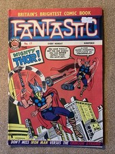 Fantastic UK Weekly # 17  FN/VFN X-Men, Thor, Iron Man 1967