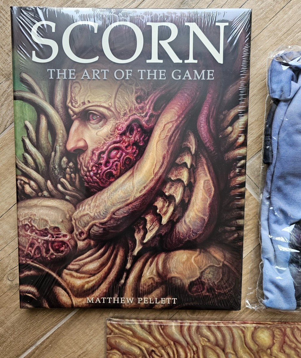 Scorn Game Vinyl Music OST Artbook T-Shirt Promotional H.R.