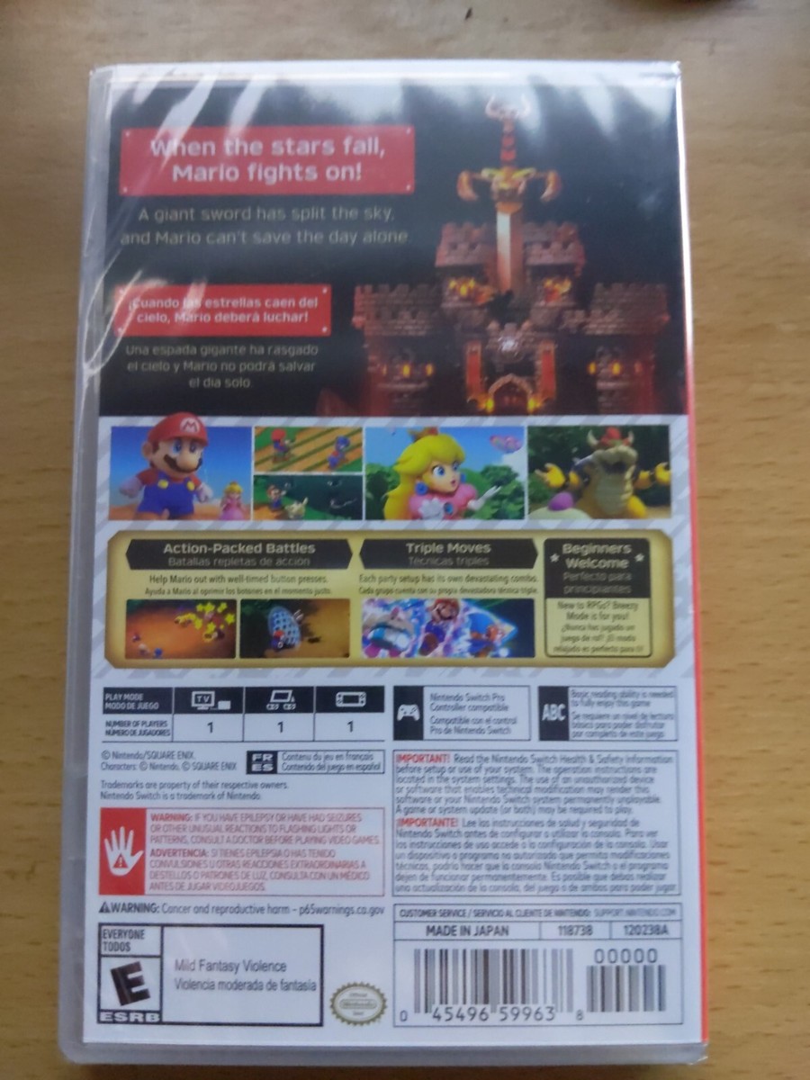 Super Mario Bros RPG - Nintendo Switch for sale online | eBay