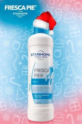 FRESCA PIE Mentol Locion Para Pies Cansados Stanhome- Tired Feet Lotion 300ml