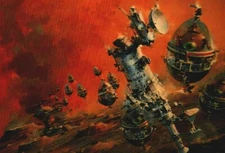 #65 John Berkey Fantasy/Sci-Fi Trading Card