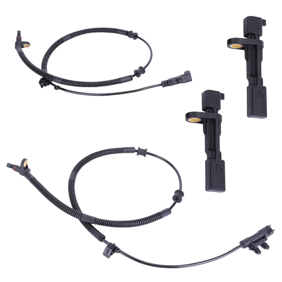 4x Sensor de velocidad de rueda ABS delantero y trasero para Dodge Nitro 07-11 Jeep Liberty 08-12 Foto 4 de 4