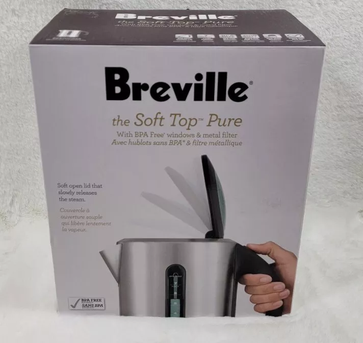 Breville Soft Top Electric Kettle BKE700BSS : Home & Kitchen 