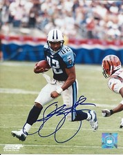 Yancey Thigpen Tennessee Titans Hand Signed Autographed 8x10 Photo W/COA 