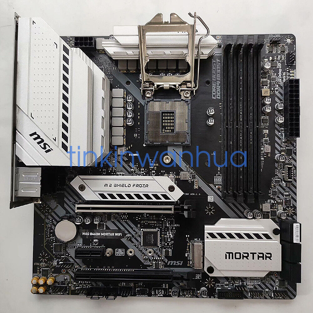 For MSI MAG B460M MORTAR WIFI Motherboard LGA1200 DDR4 DP+HDMI Micro ATX