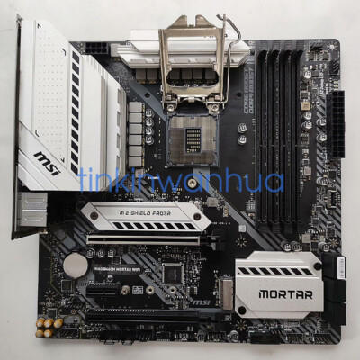For MSI MAG B460M MORTAR WIFI Motherboard LGA1200 DDR4 Micro ATX