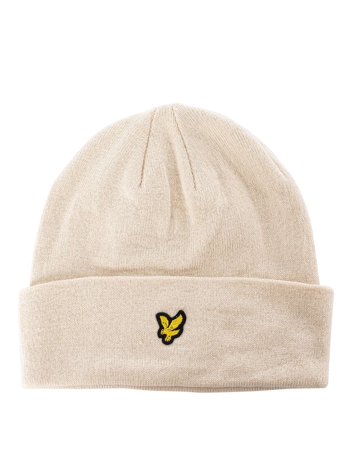 Мужская шапочка с логотипом Lyle - Scott бежевая 5090₽