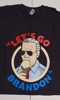 Info Wars Black T-Shirt  Lets Go Brandon   Mens    Size Medium  Colorful Graphic — photo 2